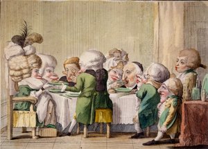 The Meal, c.1790 by Carlo Lasinio